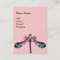 JEWEL FEMME DRAGONFFÉ, Vert, Rose noir
