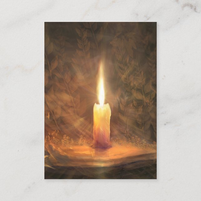 Carte De Visite John 8:12 (Dos)