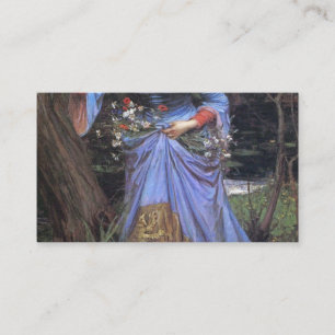 Carte De Visite John William Waterhouse - Ophelia