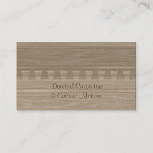 Carte De Visite Joint de queue d'aronde coloré par cendre légèr