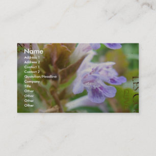 Carte De Visite Joli Petit Henbit