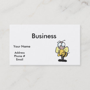 Carte De Visite jolie petite abeille bourdon