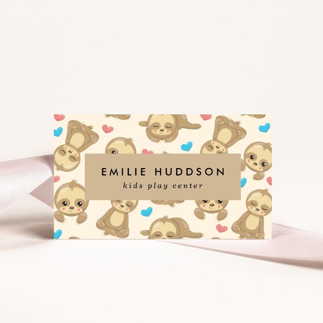 Carte De Visite Jolies fentes, Centre de jeux pour enfants, Centre (Créateur téléchargé)