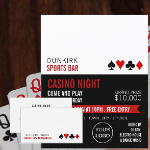 Carte De Visite Jouer Costumes, Casino, Industrie du jeu