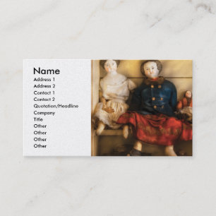 Carte De Visite Jouets - poupées assorties