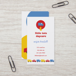 Carte De Visite Jouets pour garçons Transport amusant Enfants gard