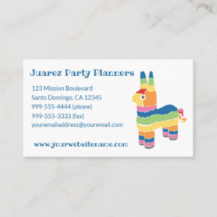 Carte De Visite Joueur du Rainbow Striata Party