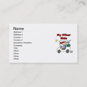 Carte De Visite Jouez au golf mon autre tour