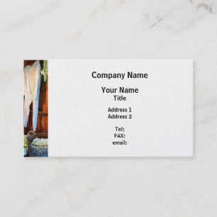 Carte De Visite Jour de lessive - Finition Platine