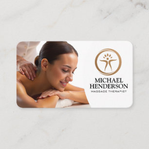 Carte De Visite Journée au Spa Massage du dos Services d'hôtel