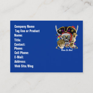 Carte De Visite Jours de piratage Double logo Bicentennial S Voir 