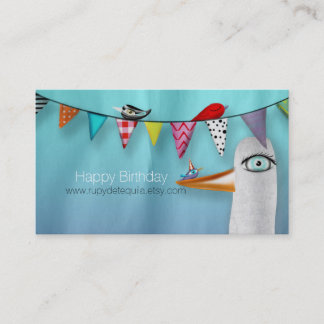 Carte De Visite Joyeux anniversaire