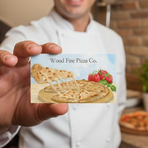 Carte De Visite Joyeux Anniversaire Pizza Fromage