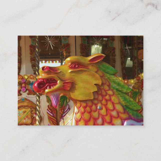 Carte De Visite Joyeux dragon (Devant)