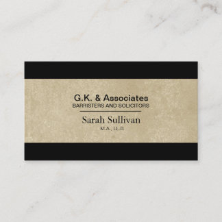 Carte de visite juridique - Avocat de Texture simp