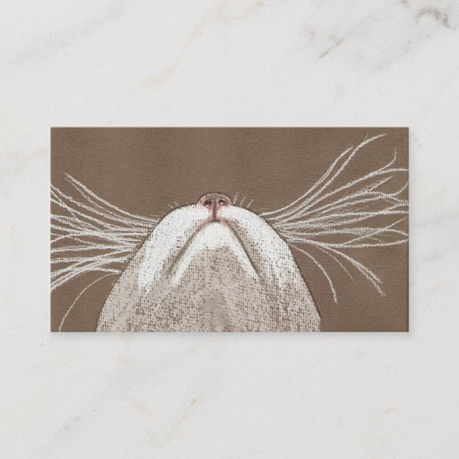 CARTE DE VISITE JUSTE LES FAVORIS DE CHATS (Devant)