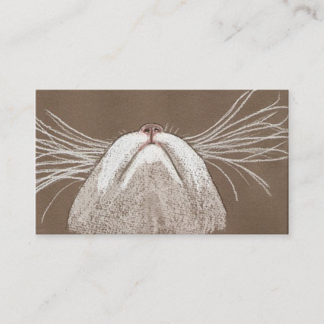 Carte De Visite Juste les favoris de chats (Devant)