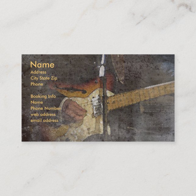 Carte De Visite Juste Pickin (Devant)