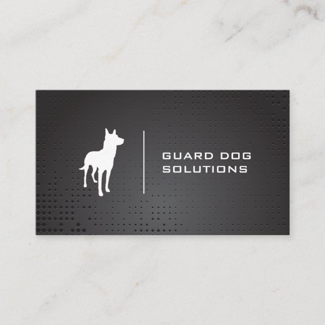 Carte De Visite K9 Services animaux de chien (Devant)
