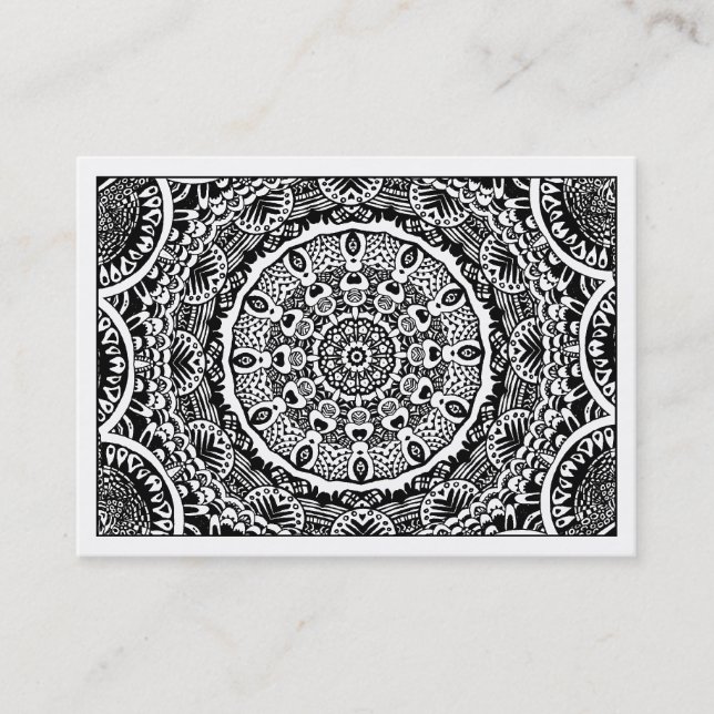Carte De Visite Kaleidoscopic 017 (Devant)