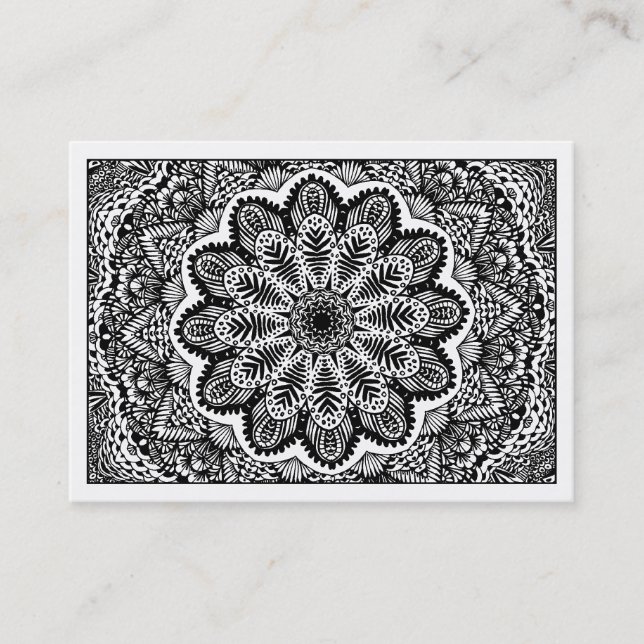 Carte De Visite Kaleidoscopic 020 (Devant)