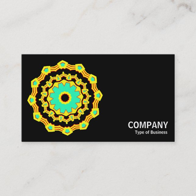 Carte De Visite Kaleidoscopic 110714(012) - Noir (Devant)