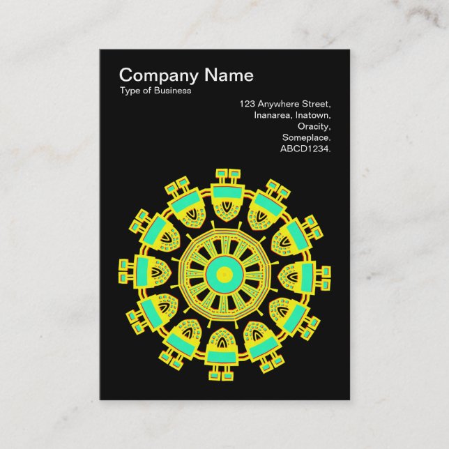 Carte De Visite Kaleidoscopic 110714(1) (Devant)