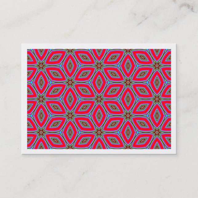 Carte De Visite Kaleidoscopique 11 (Devant)
