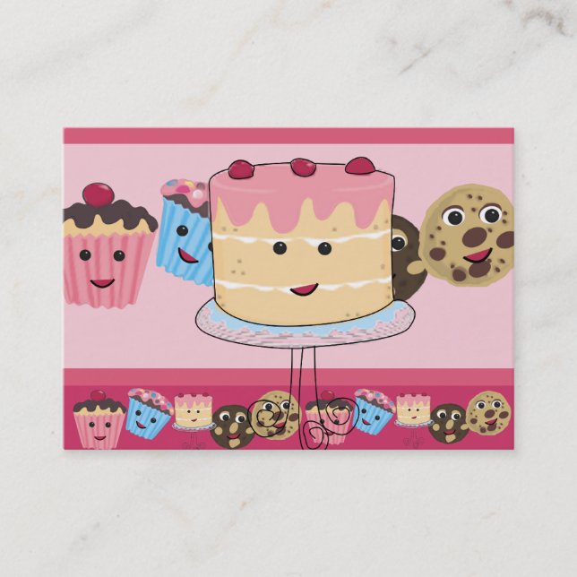 Carte De Visite Kawaii Sweets (Devant)