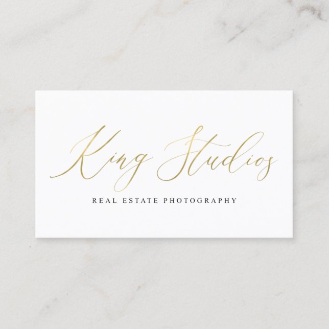Carte De Visite King Studios (Devant)