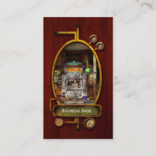 Carte De Visite Kiosque à journaux - Chambre debout seulement 1908