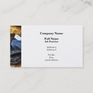Carte De Visite Kit de rasage - Finition Platine