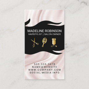 Carte De Visite Kit Styliste pour la sérigraphie   Cheveux et beau
