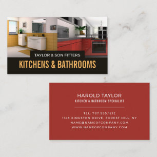 Carte De Visite Kitchen & Bathroom Design, Kitchen/Bathroom Fitter