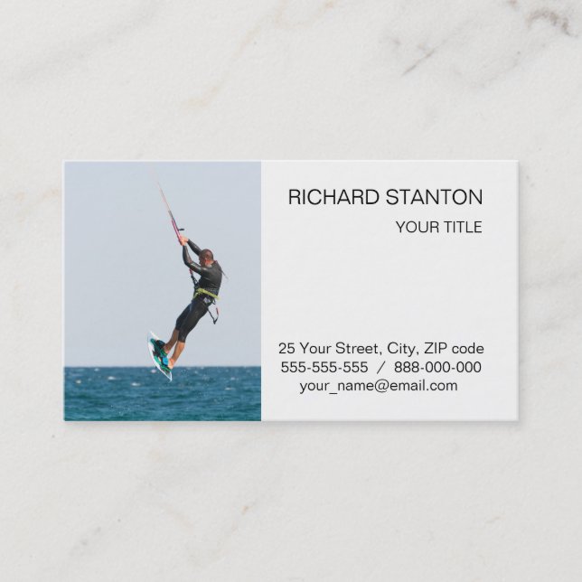 Carte De Visite Kitesurf (Devant)