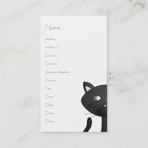 Carte De Visite Kitty à Paris