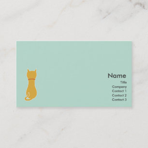 Carte De Visite Kitty - affaires