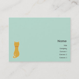 Carte De Visite Kitty - potelé