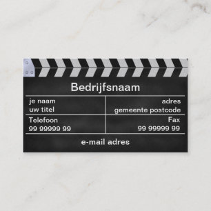 Carte De Visite klap bioscoop