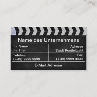 Carte De Visite klatschen Kino