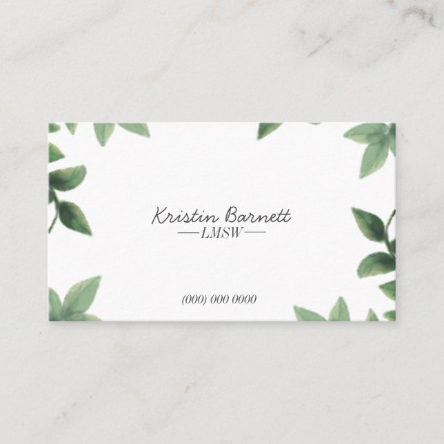 Carte De Visite Kristin (Devant)