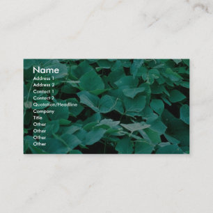 Carte De Visite Kudzu