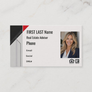 Carte De Visite KW Legacy Angle RdGryBlk