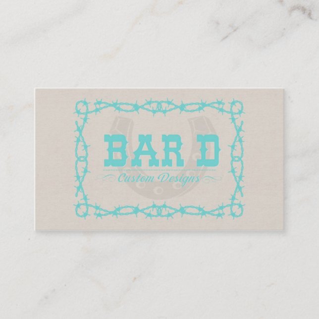 Carte De Visite La barre D conçoit en fonction du client (Devant)