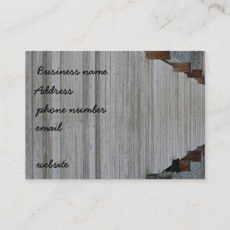 Carte De Visite La Carte-Personnaliser d'affaires de dock il !