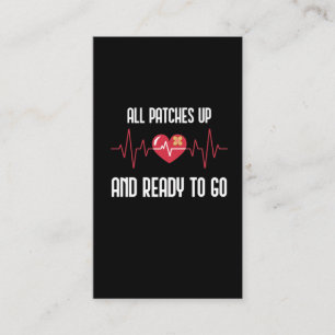 Carte De Visite La chirurgie cardiaque post-guérison de la guériso