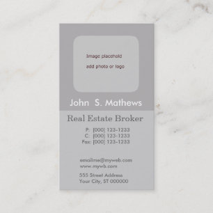 Carte De Visite La conception minimale ajoutent le logo ou la