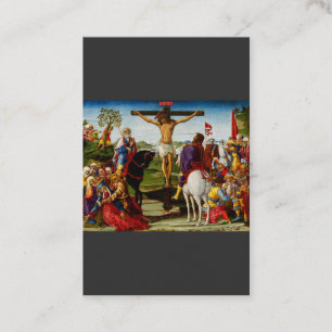 Carte De Visite La Crucifixion par Benvenuto di Giovanni