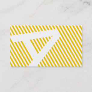 Carte De Visite la diagonale aveugle l'or