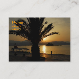 Carte De Visite La Grèce